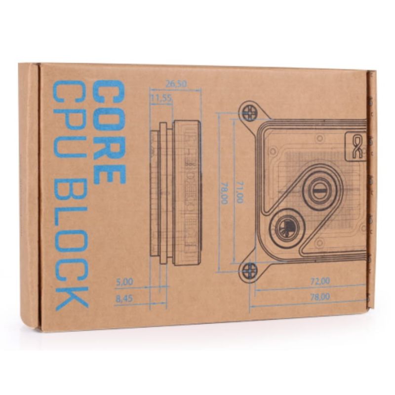 Alphacool Core 1 LT Water Block Chłodzenie/Chłodzenie CPU Your Sports Performance