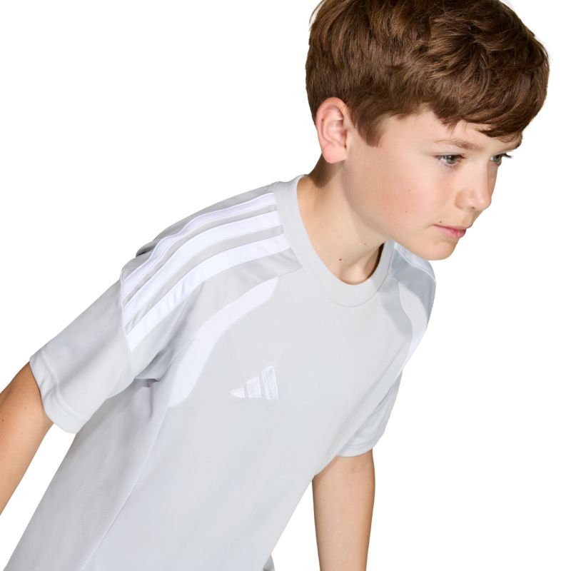 adidas Tiro 26 League Jersey Kids’ Shirt, Light Grey, KB1324