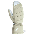 VIKING Ogama Women’s Down Ski Gloves, Lobster Mittens, Beige