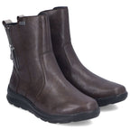 Rieker Z0074-25 comfortable brown waterproof women's ankle boots