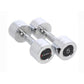 Chrome dumbbells 2x5 kg HMS CHD05 In preparation Your Sports Performance