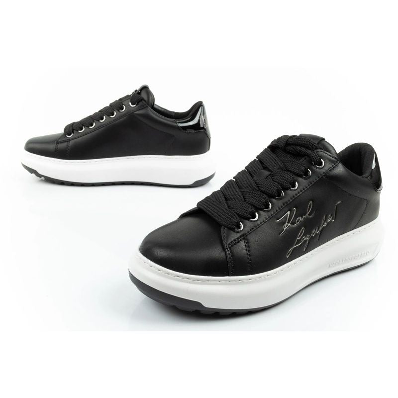 Karl Lagerfeld men's shoes sneakers Kapri natural leather black To be categorized Your Sports Performance