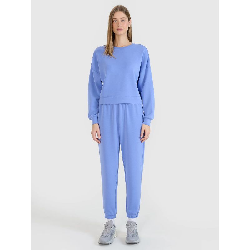 Women's sweatshirt with open zipper and modal 4F 4FWSS25TSWSF1576-33S *Kategoria tymczasowa Your Sports Performance