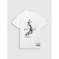 Men's regular t-shirt with volleyball print 4F 4FRAW25TTSHM3318-10S *Kategoria tymczasowa Your Sports Performance