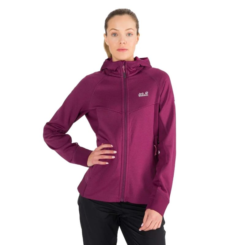Jack Wolfskin Hydro Grid Fleece Jacket Jkt W 1709911-1395 Clothing/Outdoor/Jack Wolfskin Your Sports Performance