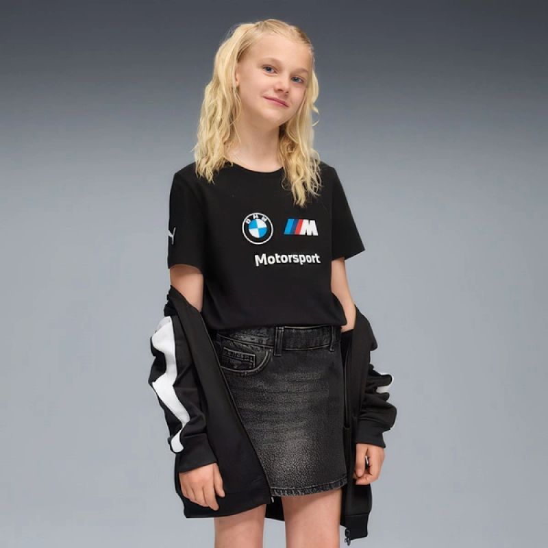 Puma Kids’ BMW MMS Sports T-Shirt – Lightweight and Comfortable