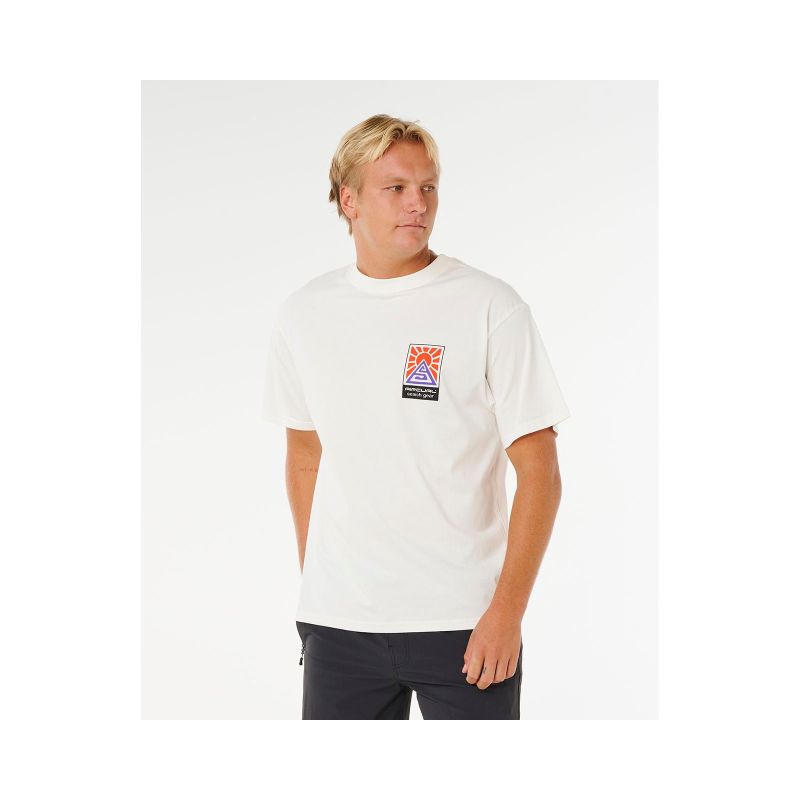 RIP CURL Search Dawn Tee Men's White