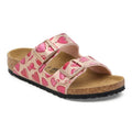 Birkenstock ARIZONA KIDS BS 1030434 ELECTRIC METALLIC COPPER HEARTS flip-flops (standard width) Birkenstock