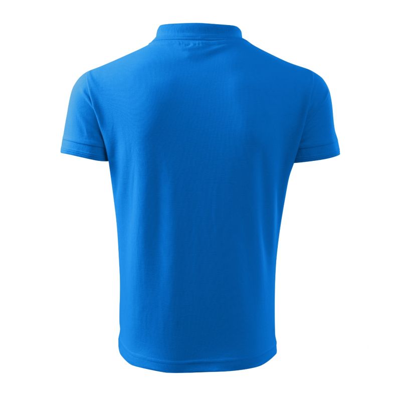Men's Pique Polo Shirt (snorkel blue) In preparation Your Sports Performance