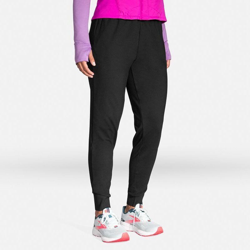 Momentum Thermal Pant Women's Jogging Pants Black Import z Brooks/Brooks/Spodnie Your Sports Performance