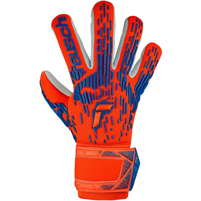 Reusch Attrakt Freegel Silver Jr goalkeeper gloves 5472235 2210 Accessories/Gloves Your Sports Performance