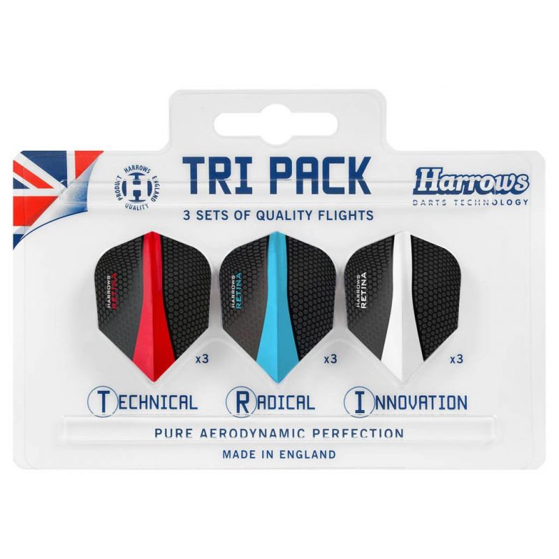 Harrows TRI PACK Retina 3x3 Pens In preparation Your Sports Performance