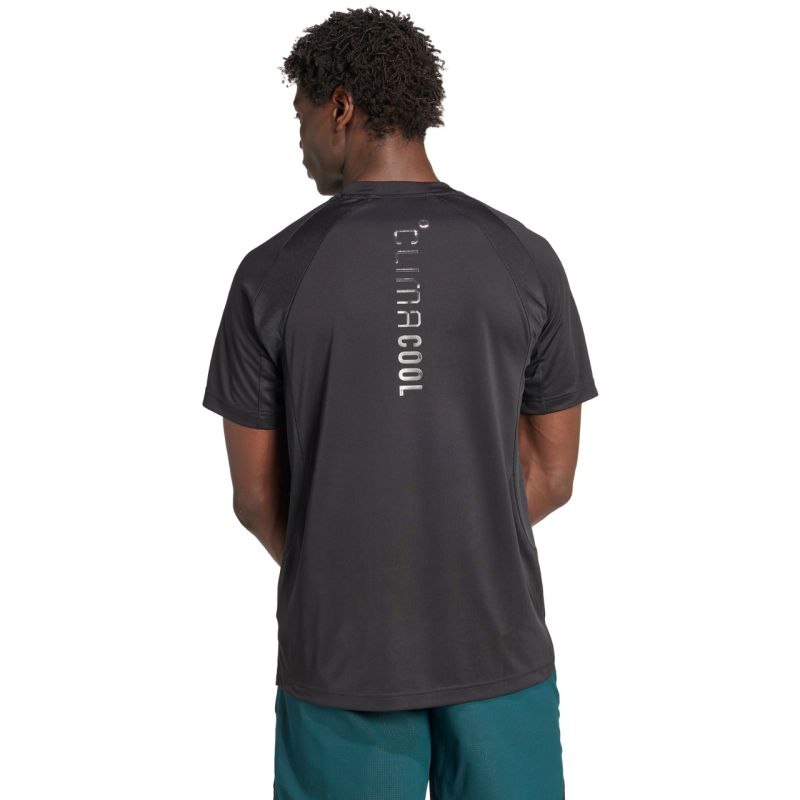 Men's adidas Tech Apparel Climacool Tech App Tee Black KB9735