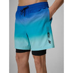 Men's 4F boardshorts with UPF50+ sun protection 4FRSS26UBDSM257-36S