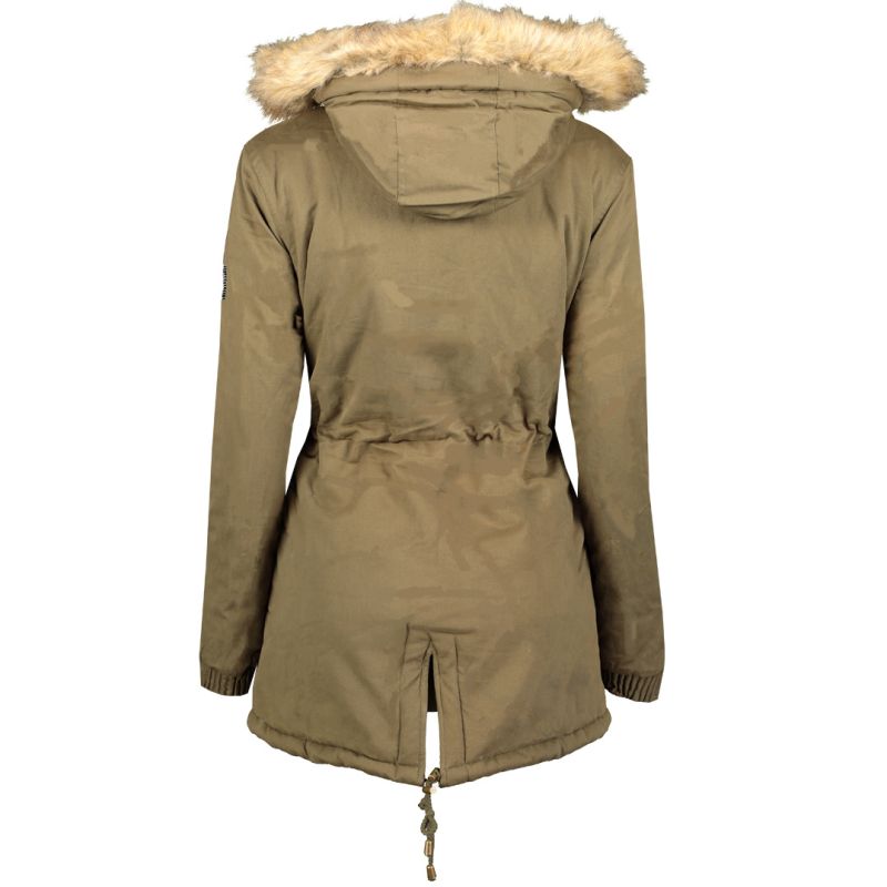 Geographical Norway AMPURIA LADY 056 BS3 Women's Parka (WQ833F/GN-KAKI)