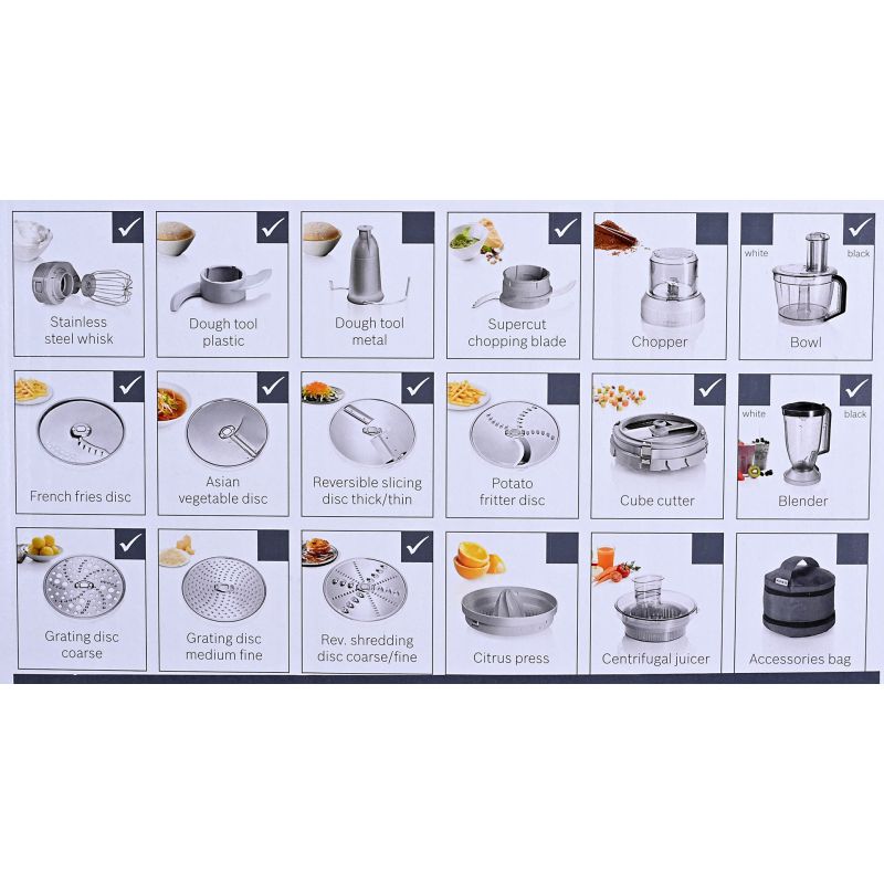 BOSCH MC 812M865 food processor AGD - Produkty/Roboty kuchenne Your Sports Performance