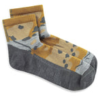 Buff MERINO LIGHTWEIGHT QUARTER SOCK LWQ2 UMBER KHAKI S Socks