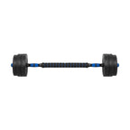 Bituminous adjustable dumbbells with connector 2x10kg REBEL ACTIVE In preparation Your Sports Performance