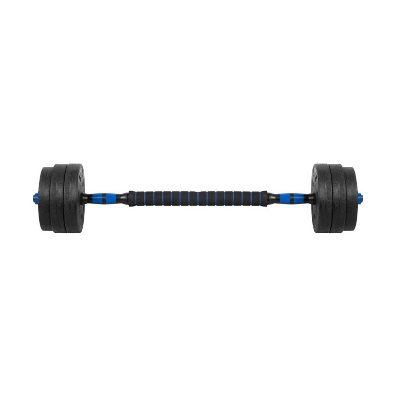Bituminous adjustable dumbbells with connector 2x10kg REBEL ACTIVE In preparation Your Sports Performance