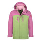 Trollkids Girls Bryggen 3in1 Jacket mallow pink/pistachio green/wild rose (419-242) In preparation Your Sports Performance