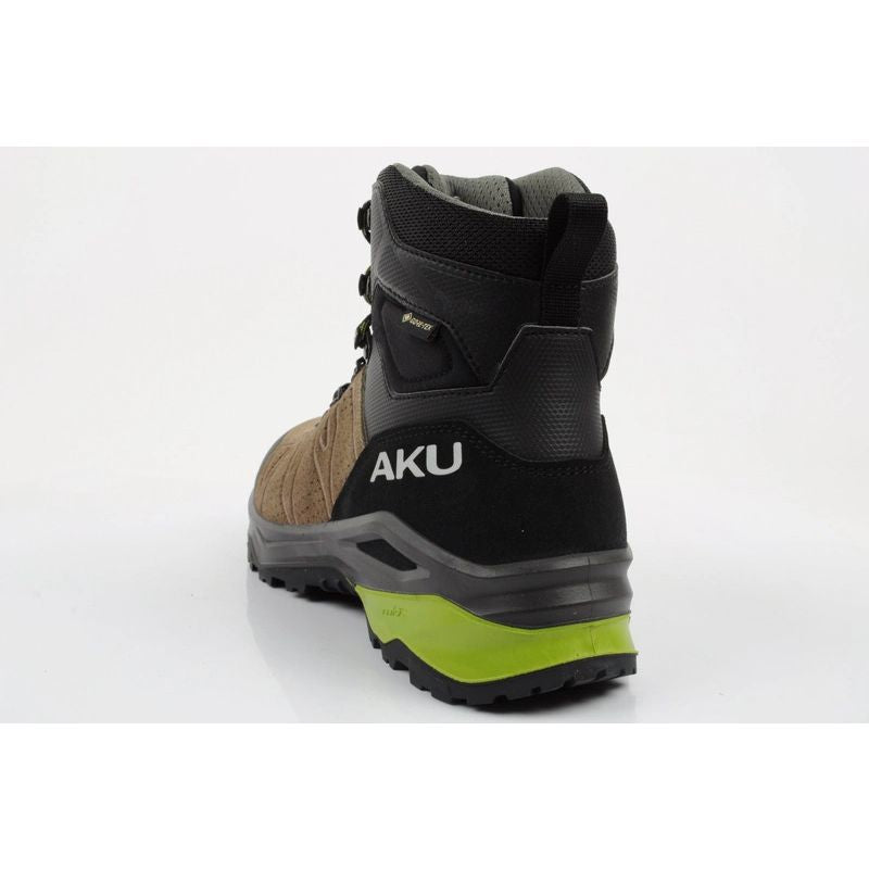 Aku men's trekking sports shoes Adapta Gore-tex leather black green