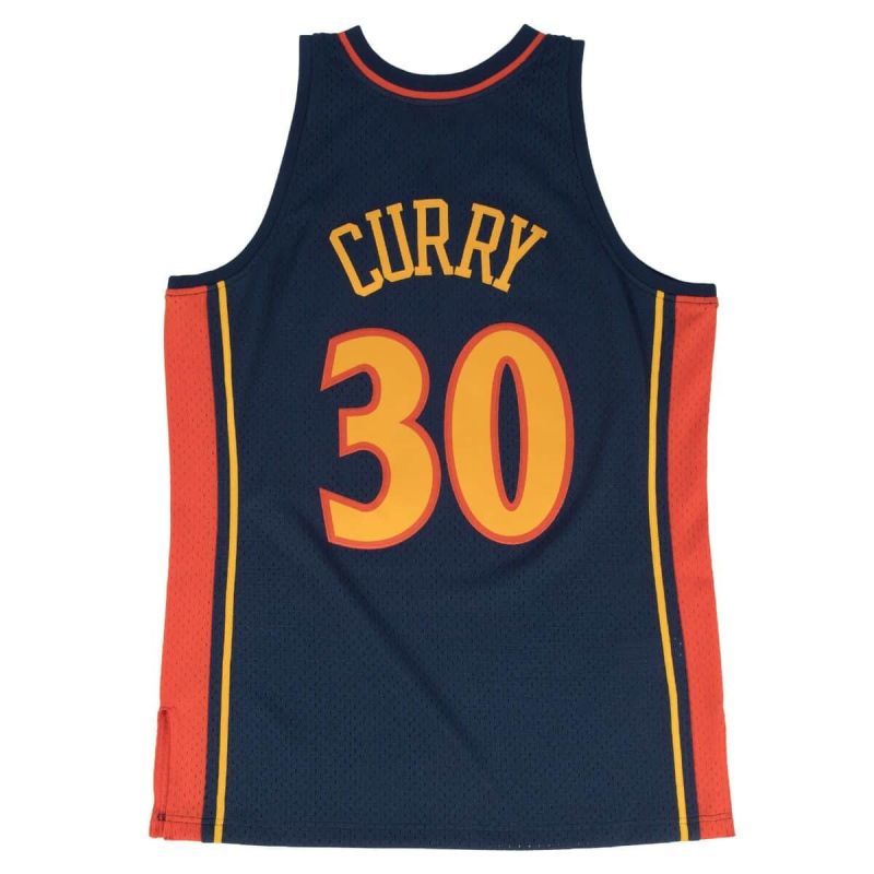 Mitchell & Ness Swingman Jersey NBA Golden State Warriors Steph Curry - SMJYGS18170-GSWNAVY09SCU Koszulki NBA Your Sports Performance