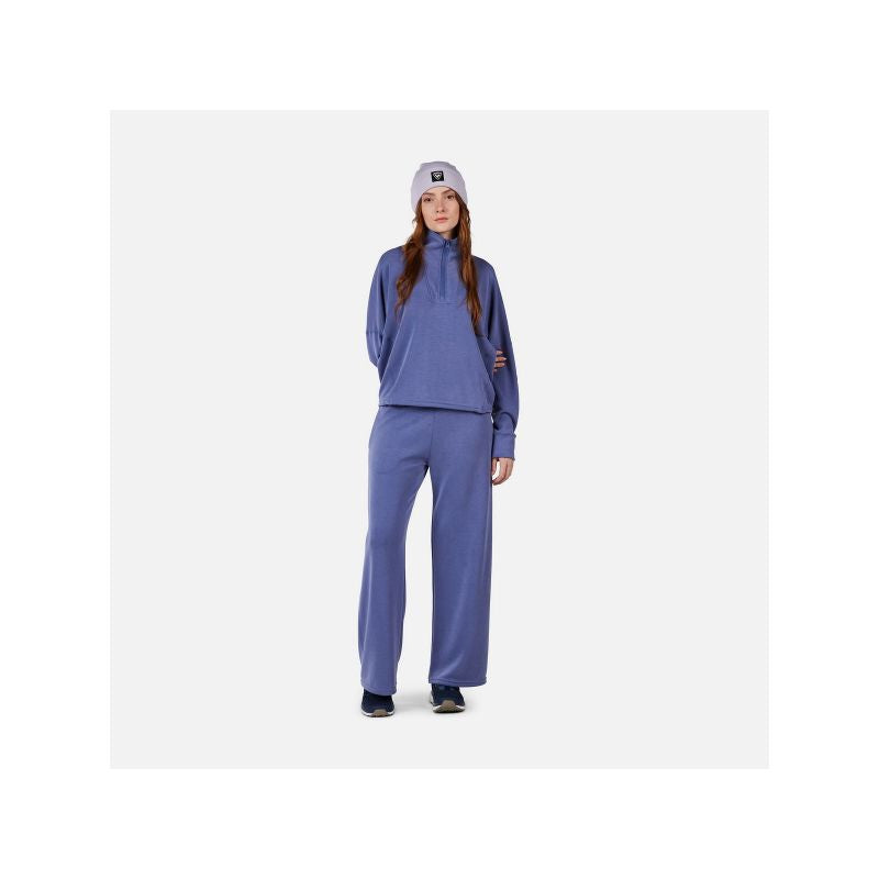 ROSSIGNOL W CHAVANETTE HZ SCUBA FLEECE women's sweatshirt blue