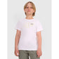 Boys' t-shirt with print 4F 4FJWAW25TTSHM2417-10S *Kategoria tymczasowa Your Sports Performance