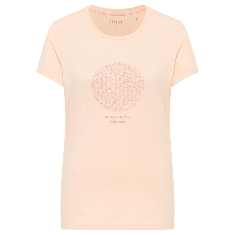 Mustang T-shirt Alexia C Chestprint W 1013383 7262 Clothing/Lifestyle/T-shirts/Mustang Your Sports Performance