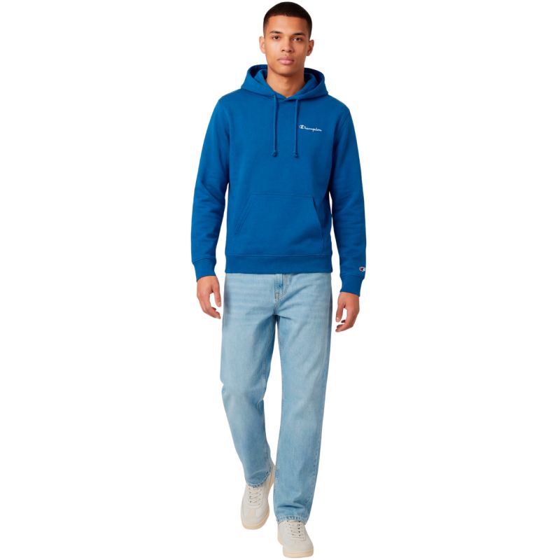 Champion Hooded Sweatshirt Men's Blue 221791 BS220