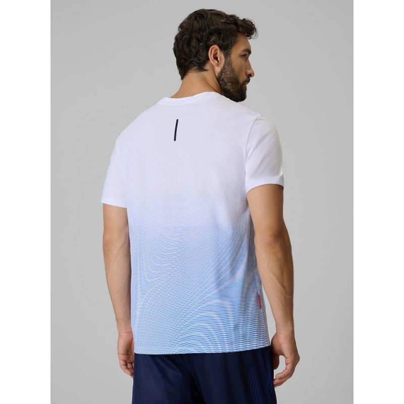 Men's regular printed T-shirt 4F 4FRSS26TTSHM4040-33A