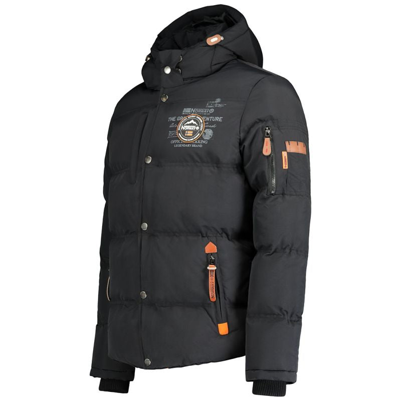Men’s parka Geographical Norway VERVEINE BLACK DB MEN 005 (WU5933H/GN-BLACK)
