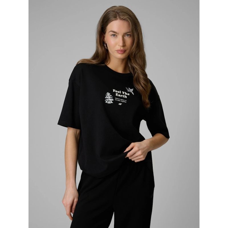 Women's regular printed T-shirt 4F 4FRSS26TTSHF3704-20S 4f