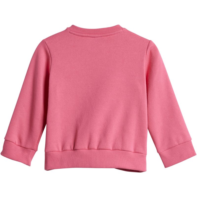 Adidas Essentials Pink and Gray Kids Tracksuit JY0303 Clothing Your Sports Performance