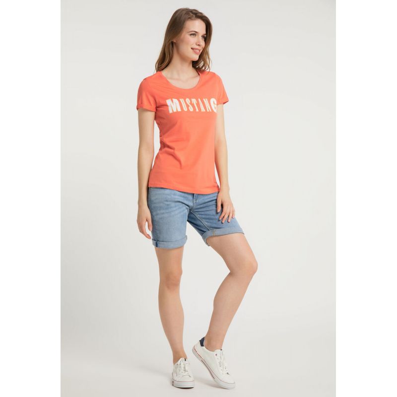 Mustang T-shirt Alexia W 1009641 8204 Clothing/Lifestyle/T-shirts/Mustang Your Sports Performance