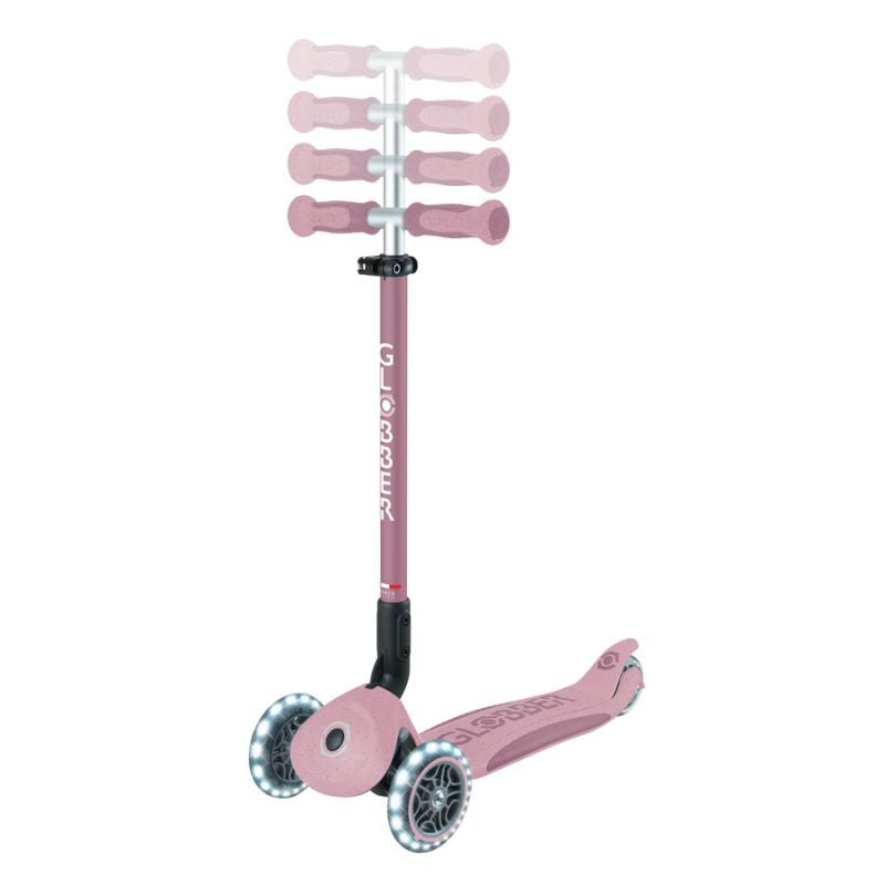 Scooter with ride-on seat GO•UP DELUXE LIGHTS ECOLOGIC 360 (697-510) Accessories/Skating/Hulajnogi/Traditional/For kids/Globber Your Sports Performance
