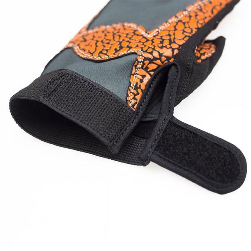 Gloves for the gym Oragne / Gray W HMS RST03 rL Accessories/Gloves Your Sports Performance