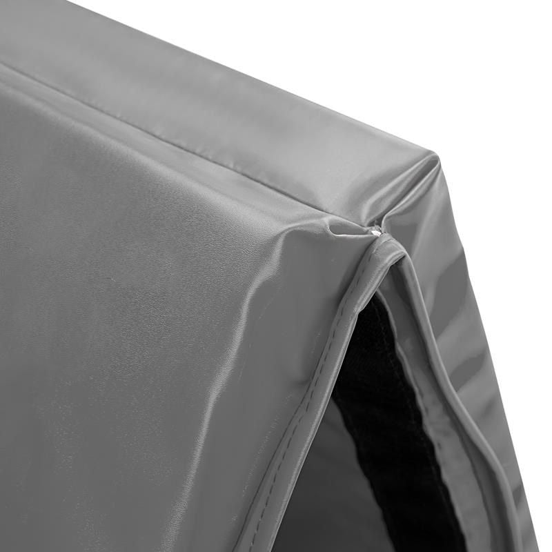 Folding gymnastic mattress gray 2400x1200x50mm HMS MGS01 In preparation Your Sports Performance