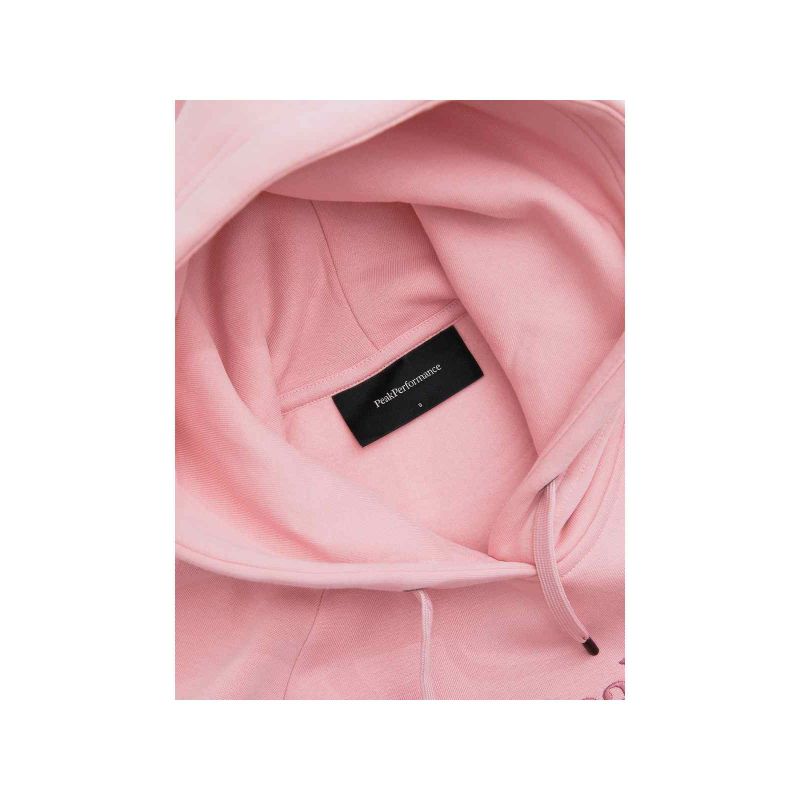 PEAK PERFORMANCE W Original Hood Pink Women's Sweatshirt