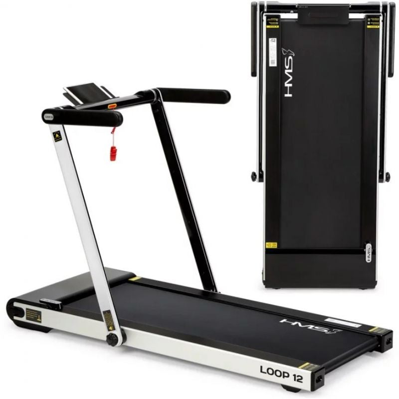 HMS Loop12 Gray Electric Treadmill In preparation Your Sports Performance