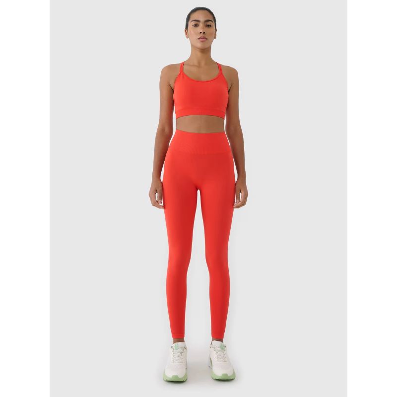 Women's seamless training leggings 4F 4FWSS25TFTIF380-62S *Kategoria tymczasowa Your Sports Performance