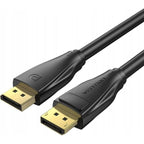 DisplayPort Vention 8K@60Hz 4K@144H cable 3m Kable i adaptery/Kable DisplayPort Your Sports Performance