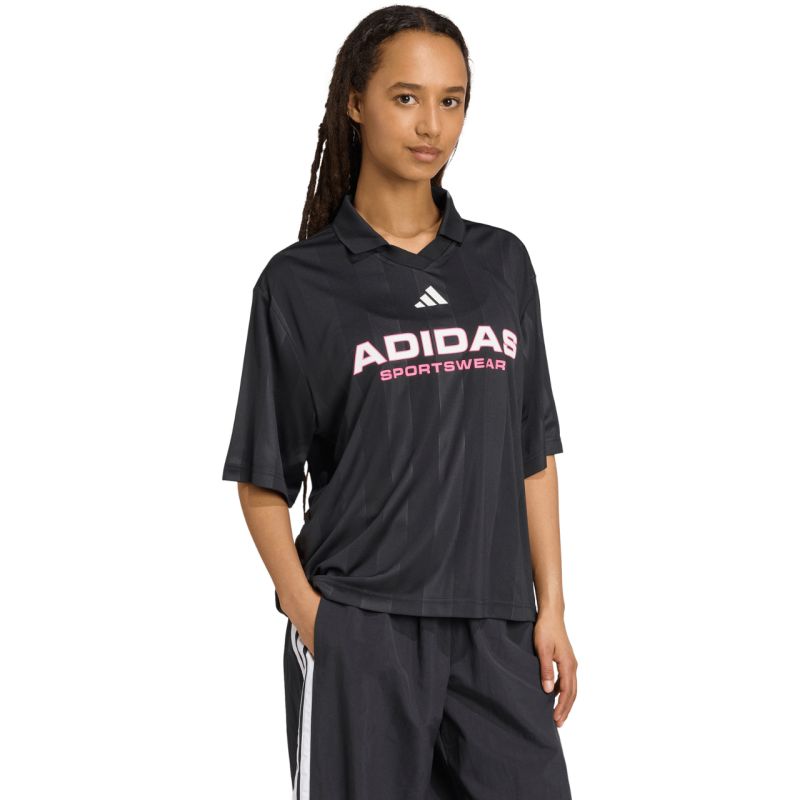 adidas Tiro Q4 Polo Women's T-Shirt Black JN2749 In preparation Adidas