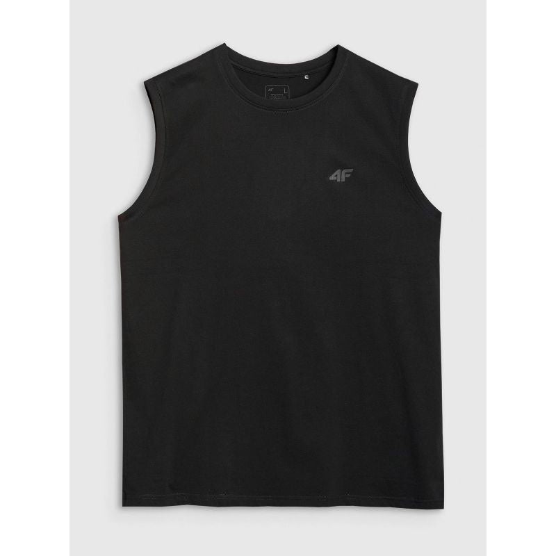 Men's tank top regular plain 4F 4FWMM00TSLEM125-20S *Kategoria tymczasowa Your Sports Performance