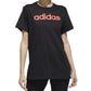 Adidas Essentials Linear Loose Tee W GL6333 Clothing/Lifestyle/T-shirts Adidas
