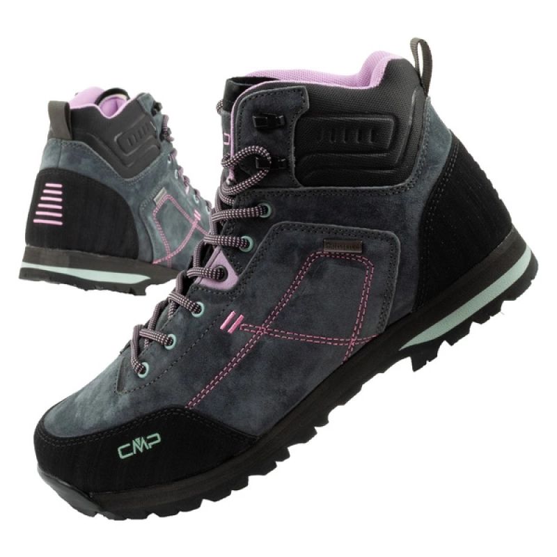 CMP Alcor women's trekking shoes leather durable waterproof ankle boots gray In preparation Your Sports Performance