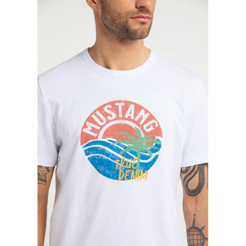 Mustang Logo Alex M T-shirt 1009534 2045 Clothing/Lifestyle/T-shirts/Mustang Your Sports Performance