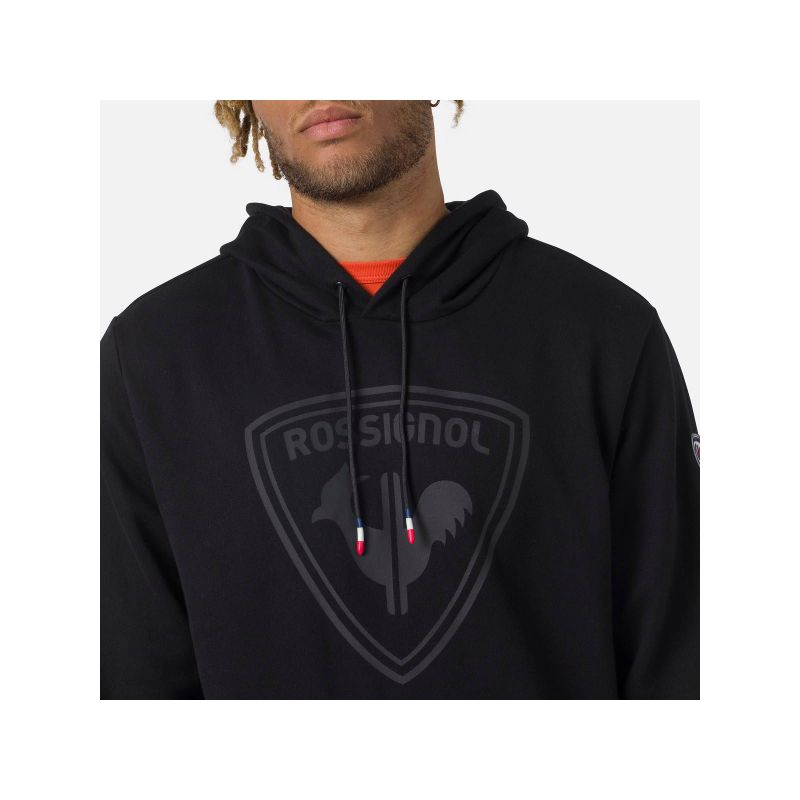 Rossignol LOGO SWEAT HOOD FL black Rossignol