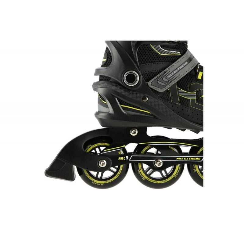 NILS EXTREME NA9157 ROLLER SKATES BLACK AND GOLD SIZE 39 Import z Action/Skating/Rolki, wrotki Your Sports Performance