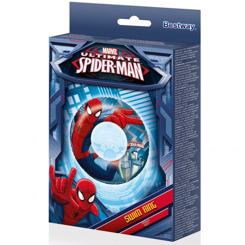 BESTWAY SPIDER MAN 56cm 98003-9585 swimming wheel Accessories/Swimming accessories/Motylki, Pływaczki, Kółka, Piłki, Pontony Your Sports Performance